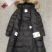 8MONLER mid length down jacket for women Black/white/green #99898909