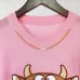 3Women doraemon T-shirt Ice silk cotton Length 58cm Bust 88cm Shoulder 36cm Sleeve 21cm White/black/Pink #99902564