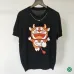 10Women doraemon T-shirt Ice silk cotton Length 58cm Bust 88cm Shoulder 36cm Sleeve 21cm White/black/Pink #99902564