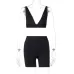 14Hot goods 2021 summer hot selling women's wear new V-neck sports Yoga suit women's wholesale #999902416