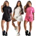 4LV Embossed T-Shirt  Monogram Shorts #A46480