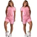 1Sale DIOR Embossed Short Set with Contrast Side Panels #A47230
