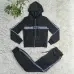 12Women's Dior CD Pattern Hoodie and Pants Set with Side Stripe #A47228