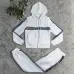 13Women's Dior CD Pattern Hoodie and Pants Set with Side Stripe #A47228