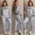 8Women's Dior CD Pattern Hoodie and Pants Set with Side Stripe #A47228