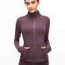 232021 autumn and winter models  stretch zipper running long-sleeved yoga sports jacket women #999901216