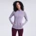 52021 autumn and winter models  stretch zipper running long-sleeved yoga sports jacket women #999901216