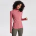92021 autumn and winter models  stretch zipper running long-sleeved yoga sports jacket women #999901216