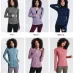 11Merillat 2021 autumn and winter models stretch zipper running long-sleeved yoga sports jacket women #999901210