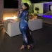 6Women's 2021 autumn winter new personalized printed long sleeve sports Yoga one-piece pants #999902428