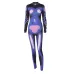 7Women's 2021 autumn winter new personalized printed long sleeve sports Yoga one-piece pants #999902428