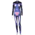 8Women's 2021 autumn winter new personalized printed long sleeve sports Yoga one-piece pants #999902428