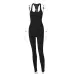 15Women's spring and summer 2021 new knitted solid color high waist tight sports Yoga one-piece pants Dresses #999902420