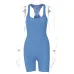 8Women's spring and summer 2021 new knitted solid color high waist tight sports Yoga one-piece pants Dresses #999902420