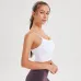 9merillat halter sexy sports bra with chest pads gather and stereotype fitness camisole #999901195